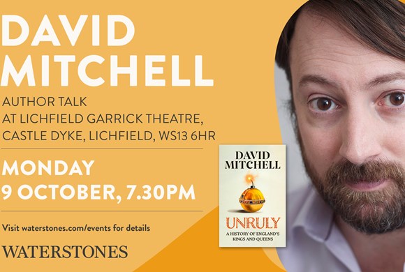 Unruly: An Evening with David Mitchell About His New Book